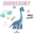 Dinozaury. Autor: Małgorzata Szewczyk-Nowak, Grzankowska Ewelina. Dadada.pl Okładka książki Dinozaury