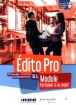 Edito Pro B1 Module. Participez... podręcznik + ćw. Autor: Romain Racine. Dadada.pl Okładka książki Edito Pro B1 Module. Participez... podręcznik + ćw