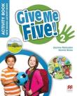 Give Me Five! 2 WB + kod MACMILLAN. Autor: Donna Shaw, Joanne Ramsden. Dadada.pl Okładka książki Give Me Five! 2 WB + kod MACMILLAN