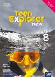 J. Angielski SP 8 Teen Explorer New ćw. 2021 NE. Autor: Angela Bandis, Shotton Diana, Phillip McElmuray. Dadada.pl Okładka książki J. Angielski SP 8 Teen Explorer New ćw. 2021 NE
