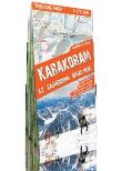 Karakoram trekking map 1:175 000 (laminat). Autor:   Praca zbiorowa. Dadada.pl Okładka książki Karakoram trekking map 1:175 000 (laminat)