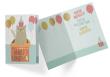 Opakowanie Karnet B6 PP-2198 Urodziny kotek