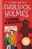 Klasyka dla dzieci. Sherlock Holmes. Tom 11. Skandal w Bohemii. Autor: Sir Arthur Conan Doyle. Dadada.pl Okładka książki Klasyka dla dzieci. Sherlock Holmes. Tom 11. Skandal w Bohemii