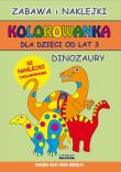 Kolorowanka dla dzieci od lat 3. Autor: Piotr Kieruj. Dadada.pl Okładka książki Kolorowanka dla dzieci od lat 3