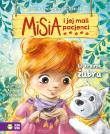 Misia i jej mali pacjenci W krainie żubra. Autor: Aniela Cholewińska-Szkolik. Dadada.pl Okładka książki Misia i jej mali pacjenci W krainie żubra
