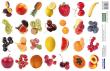 Opakowanie Naklejki Owoce