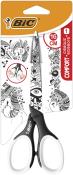 Opakowanie Nożyczki BIC Comfort 16cm Decor blister 1szt mix wzorów