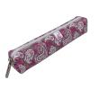 Opakowanie Piórnik mini prostokąt Paisley fuksja złota PPM-56