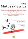 Piosenki Jerzego Dudusia Matuszkiewicza. Autor: Jerzy Matuszkiewicz. Dadada.pl Okładka książki Piosenki Jerzego Dudusia Matuszkiewicza