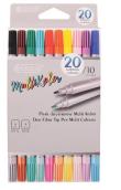Opakowanie Pisaki dwustronne multikolor 20 kolorów