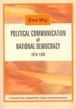 Okładka książki Political Communication of National Democracy 1918-1939