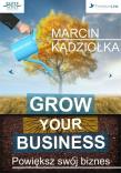 Powiększ swój biznes. Audiobook. Autor: Marcin Kądziołka. Dadada.pl Okładka książki Powiększ swój biznes. Audiobook