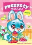Okładka książki Puszysty Króliczek. Książka do kolorowania