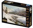 Opakowanie Puzzle 1000 Peder Mork Monsted, Zimowy krajobraz