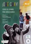 Que guay! A1.2 podręcznik + ćwiczenia. Autor: Negrin Leticia Santana, Ezgi Seçik. Dadada.pl Okładka książki Que guay! A1.2 podręcznik + ćwiczenia