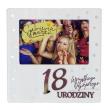 Opakowanie Ramka Moments RM-017 Urodziny 18 biała