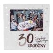 Opakowanie Ramka Moments RM-018 Urodziny 30 biała