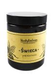 Zdjęcie produktu Skarby Roztocza Świeca z wosku pszczelego w słoiku 180ml 