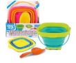 Opakowanie Składane wiaderko silikonowe z łopatką mix Edu&Fun