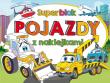 Okładka książki Superblok z naklejkami. Pojazdy