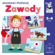 Okładka książki Układam i poznaję Zawody Kapitan Nauka