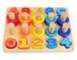 Opakowanie Układanka drewniana cyferki