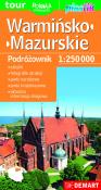 Warmińsko-Mazurskie. Podróżownik 1:250000. Plastik. Autor: Opracowanie zbiorowe. Dadada.pl Okładka książki Warmińsko-Mazurskie. Podróżownik 1:250000. Plastik