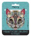 Opakowanie Zakładka magnetyczna. Mandala Kot