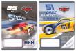 Opakowanie Zeszyt A5/32K kratka Cars (10szt)