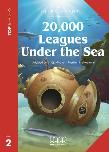 20,000 Leauges Under the Sea SB + CD. Autor: Jules Verne Elyette Roussel. Dadada.pl Okładka książki 20,000 Leauges Under the Sea SB + CD