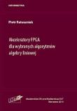 Okładka książki Akceleratory FPGA dla wybranych algorytmów algebry liniowej