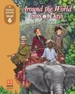 Around The World in 80 Days + CD-ROM. Autor: Jules Verne Elyette Roussel. Dadada.pl Okładka książki Around The World in 80 Days + CD-ROM