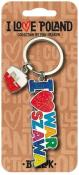 Opakowanie Brelok I love Poland Warszawa ILP-BRE-B-WAR-06