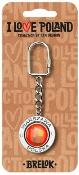 Opakowanie Brelok I love Poland Warszawa ILP-BRE-C-WAR-02
