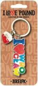 Opakowanie Brelok I love Poland Wrocław ILP-BRE-B-WR-06