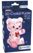 Opakowanie Crystal puzzle Miś Lily różowy
