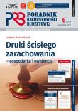 Okładka książki Druki ścisłego zarachowania-gospodarka i ewidencja