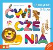 Edulatki. Ćwiczenia 3-latka. Autor: Katarzyna Borecka. Dadada.pl Okładka książki Edulatki. Ćwiczenia 3-latka