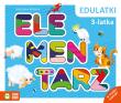 Edulatki. Elementarz 3-latka. Autor: Katarzyna Borecka. Dadada.pl Okładka książki Edulatki. Elementarz 3-latka