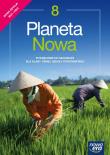 Geografia Planeta nowa podręcznik dla klasy 8 szkoły podstawowej EDYCJA 2021-2023. Autor: Szczypiński Dawid, Rachwał Tomasz. Dadada.pl Okładka książki Geografia Planeta nowa podręcznik dla klasy 8 szkoły podstawowej EDYCJA 2021-2023