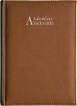 Okładka książki Kalendarz 2021/2022 akademicki A5 tygodniowy VIVELLA brąz
