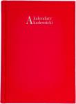 Okładka książki Kalendarz 2021/2022 akademicki A5 tygodniowy VIVELLA czerwony