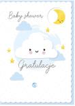 Opakowanie Karnet B6 DK-835 Baby shower (niebieski)