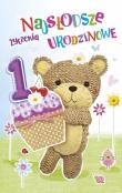 Opakowanie Kartka okolicznościowa Urodziny Roczek N06