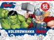 Okładka książki Kolorowanka fana. Marvel Avengers