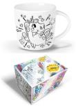 Opakowanie Kubek Pokoloruj Mnie PKM-002 Jednorożec