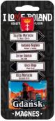 Opakowanie Magnes I love Poland Gdańsk ILP-MAG-C-GD-11