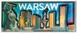 Opakowanie Magnes I love Poland Warszawa ILP-MAG-C-WAR-03