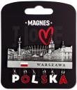 Opakowanie Magnes I love Poland Warszawa ILP-MAG-E-WAR-28