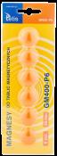 Opakowanie Magnesy do tablic Tetis pomarańczowe 20mm/6